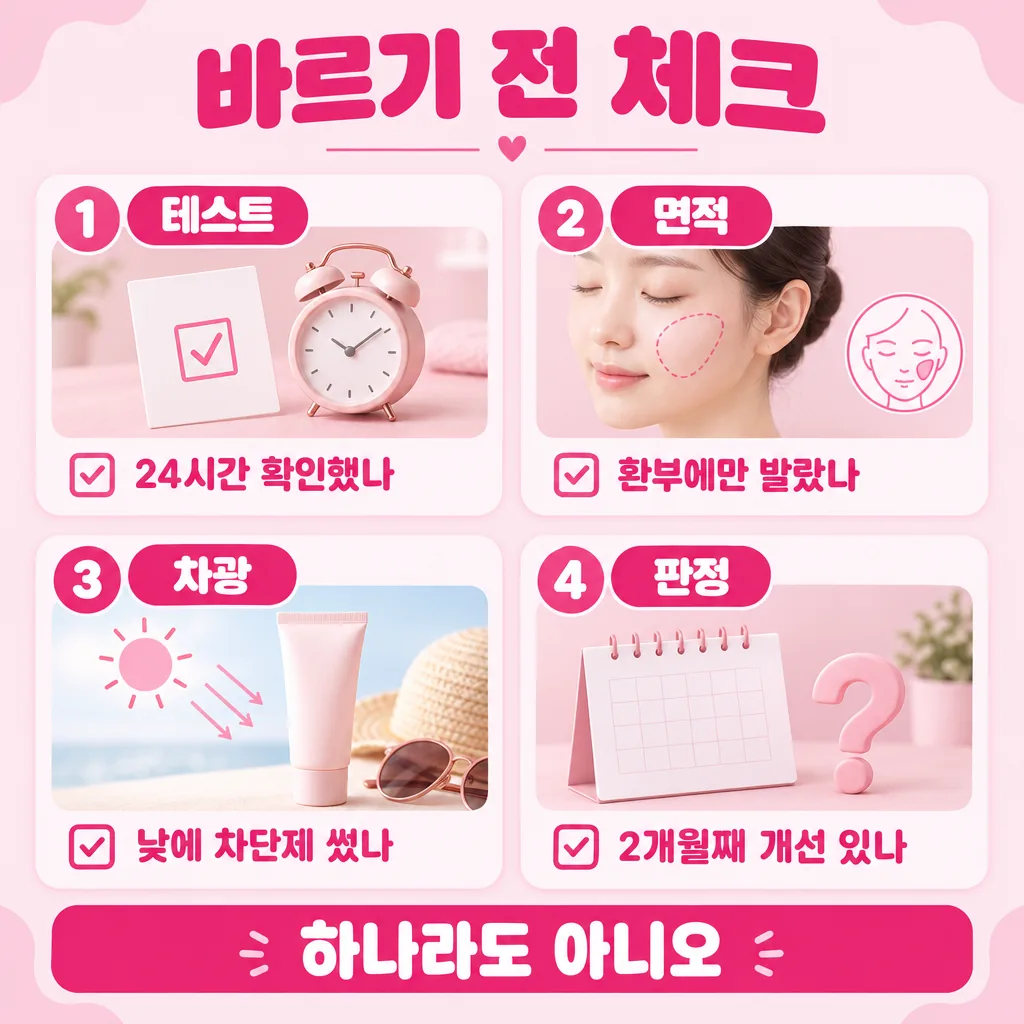 사용 전 1분 만에 짚어보는 자가 점검 항목