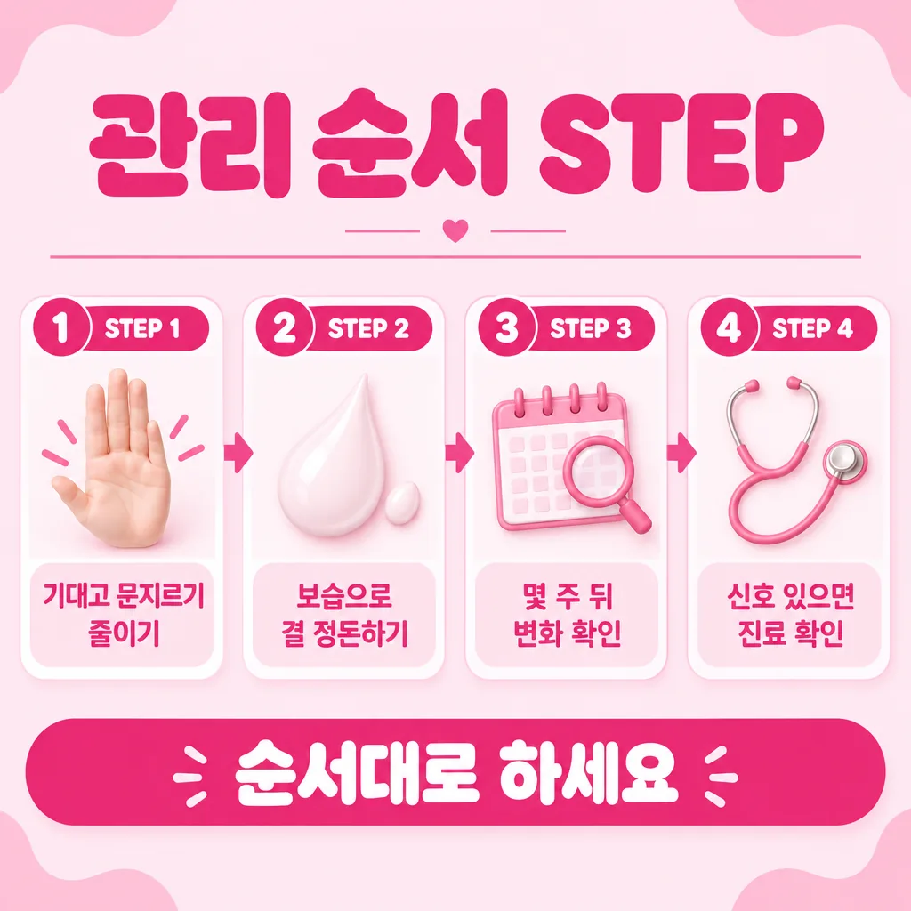 무엇부터 할지 헷갈릴 때 보는 단계 흐름도