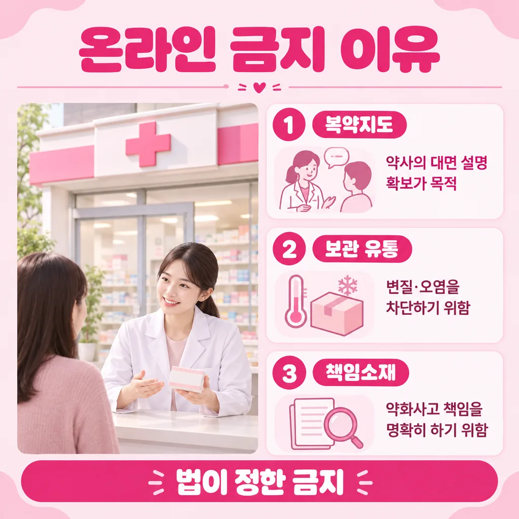 의약품 온라인 판매가 막혀 있는 법적 배경 정리