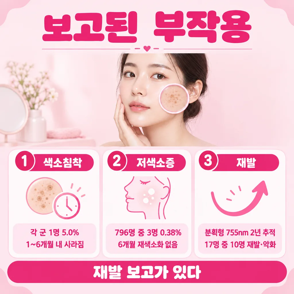 시술 전 알아둘 색 변화와 재발 기록