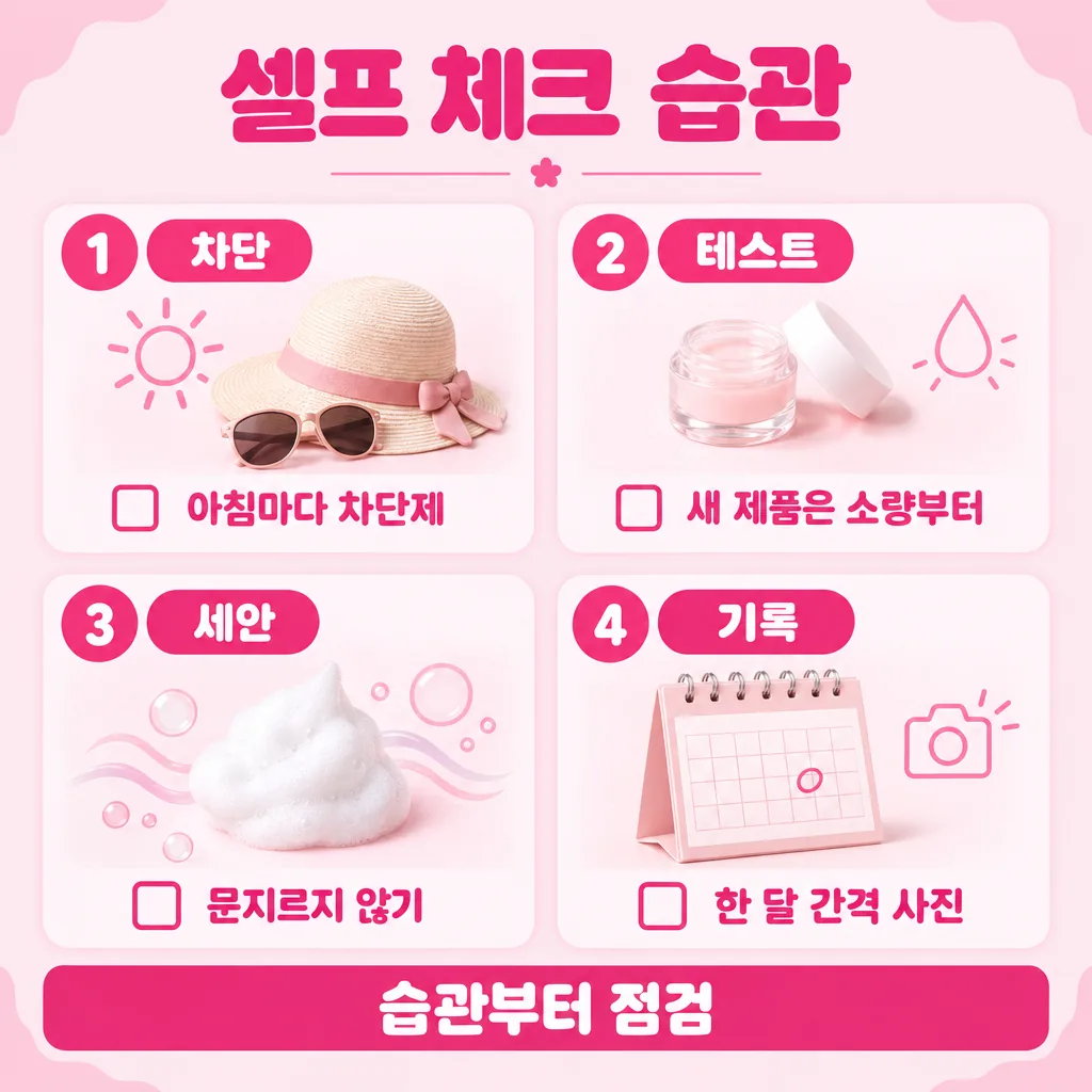 제품을 바꾸기 전에 먼저 확인할 생활 습관 네 가지
