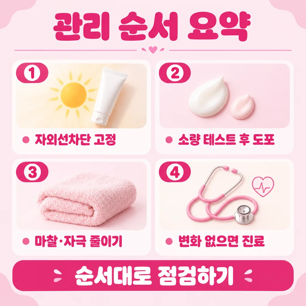 결론에서 제시한 네 단계 관리 흐름 요약